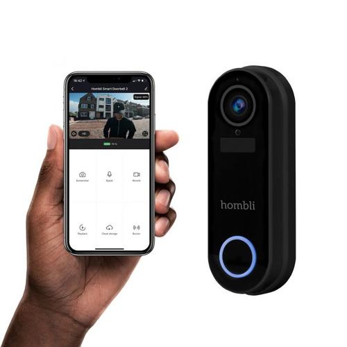 Hombli Smart Doorbell Pack Zwart, Wit