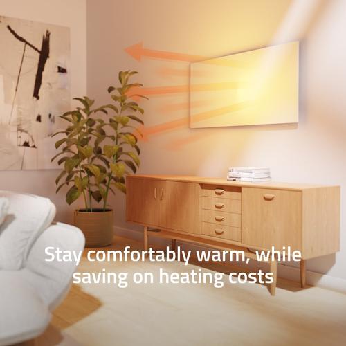 Hombli HBIR-0209 electrische verwarming Binnen Wit 700 W Infrarood elektrisch verwarmingstoestel