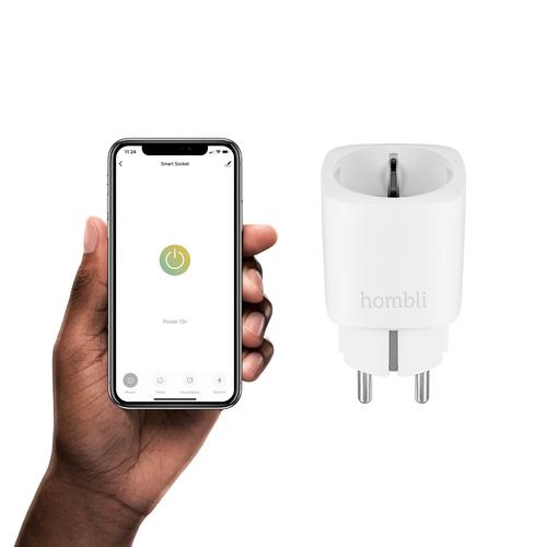 Hombli Slimme Stekker – WiFi – Energiemeter via mobiele app
