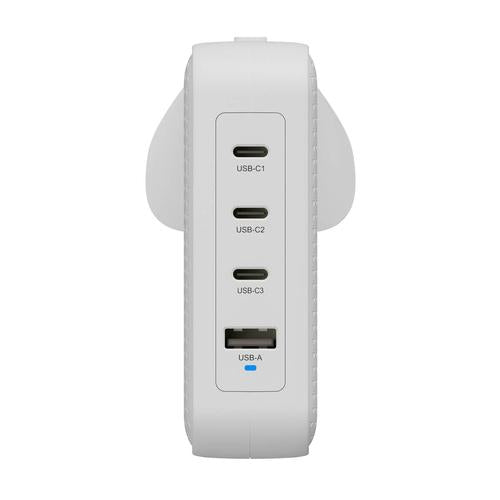 HYPER HJ1001WHWWGL oplader voor mobiele apparatuur Spelbesturingsapparaat, Mobiele telefoon, Netbook, Laptop, Smartphone, Tablet Wit AC Snel opladen Binnen
