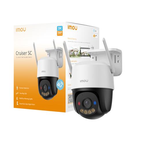 Imou Cruiser SC 4G 3MP Bolvormig IP-beveiligingscamera Buiten 2304 x 1296 Pixels Plafond/muur