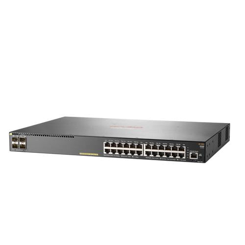 HPE Aruba 2930F 24G PoE+ 4SFP Managed L3 Gigabit Ethernet (10/100/1000) Power over Ethernet (PoE) 1U Grijs