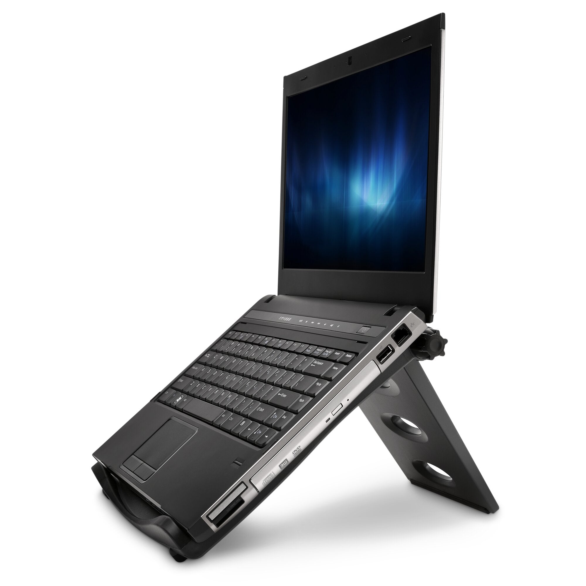 SmartFit Easy Riser Laptop Cooling Stand Black