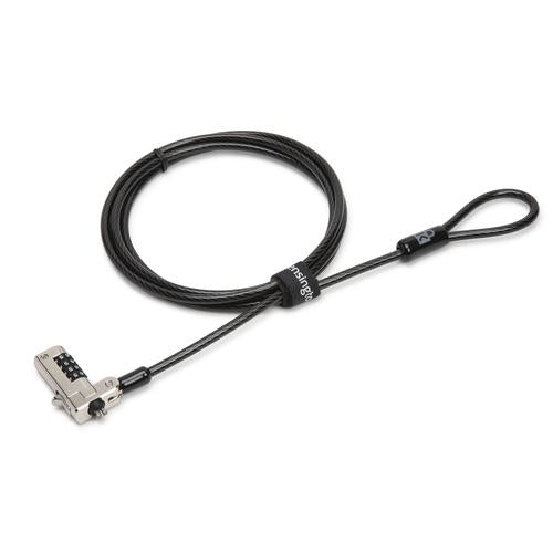 N17 Slim Combination Laptop Lock - resettable