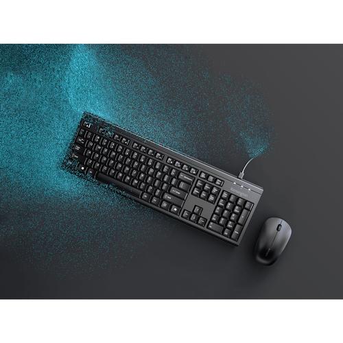 KM270 EQ Rechargeable Wireless Keyboard & Mouse Set - Belgium (Azerty)