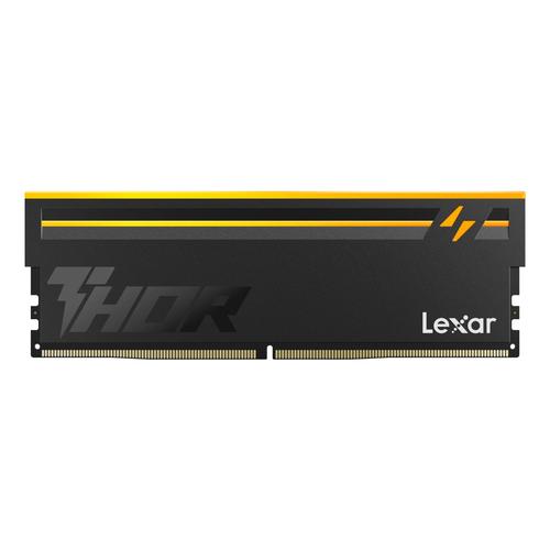 DDR5 THOR 2.0 2x16GB 6000 CL38 1.3V Memory with heatsink and RGBlighting Black Color Dual pack