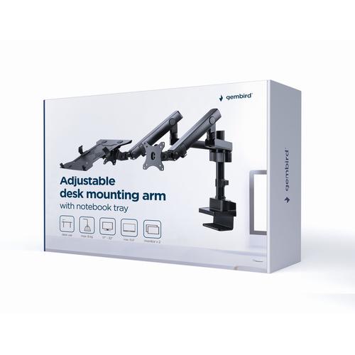 Gembird MA-DA3-02 flat panel bureau steun 81,3 cm (32