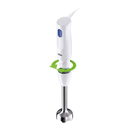Braun MultiQuick 1 MQ10.202M WH 0,6 l Staafmixer 450 W Roestvrijstaal, Wit