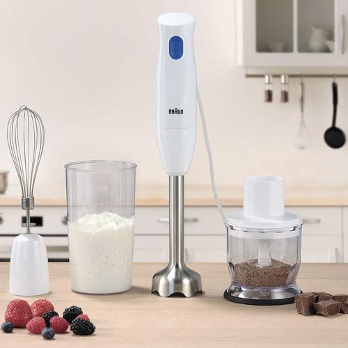 Braun MultiQuick 1 MQ10.202M WH 0,6 l Staafmixer 450 W Roestvrijstaal, Wit