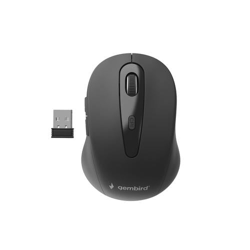 Gembird MUSW-6B-01 muis Kantoor Rechtshandig RF Draadloos Optisch 1600 DPI