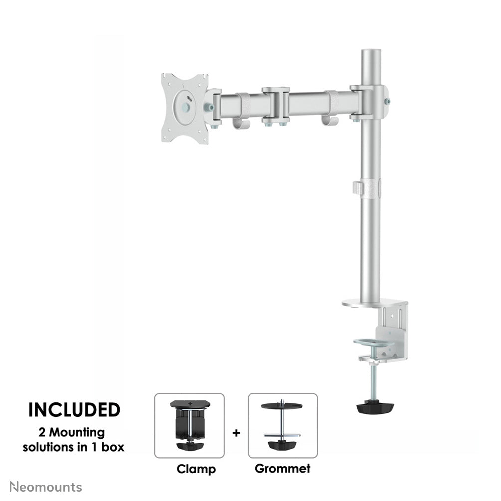Neomounts Flat Screen Desk mount (10-30i) desk clamp/grommet