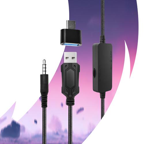 Oniverse Nebula Headset Bedraad Hoofdband Gamen USB Type-A Camouflage