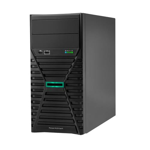 HPE ProLiant ML30 Gen11 E-2434 3.4GHz 4c 1P 32GB-DR 8SFF VROC 2x480GB SATA SSD 800W RPS EU server 960 GB Tower (4U) Intel® Xeon® 3,4 GHz DDR5-SDRAM