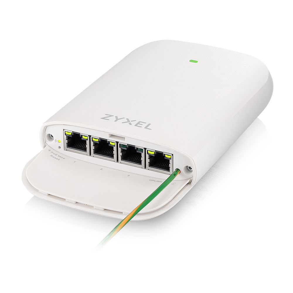 Zyxel PoE12-3PD 4 x 1Gb port PoE extender. 45W PoE budget IP55 rated (outdoor)