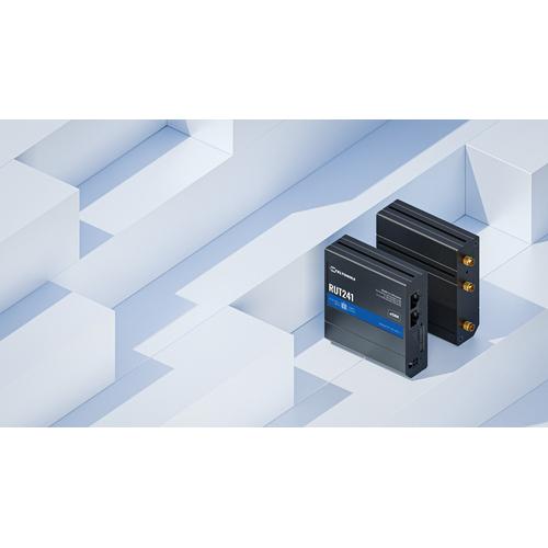 Teltonika RUT241 eSIM | Industrieller 4G-LTE-Router | Cat 4, 2x RJ45 100Mb/s, eSIM Router voor mobiele netwerken