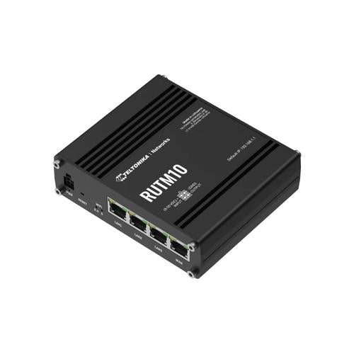 Teltonika RUTM10 draadloze router Gigabit Ethernet Dual-band (2.4 GHz / 5 GHz) Zwart