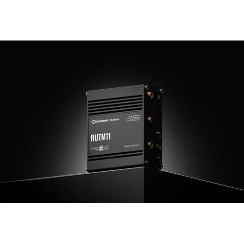 Teltonika RUTM11 bedrade router Gigabit Ethernet Zwart