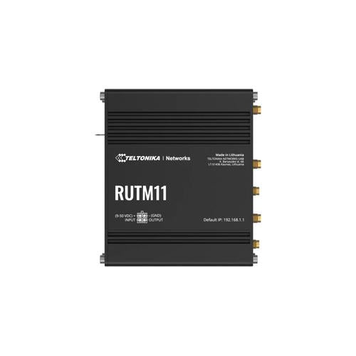 Teltonika RUTM11 bedrade router Gigabit Ethernet Zwart