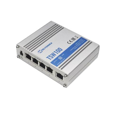 Teltonika RUTX12 draadloze router Gigabit Ethernet Dual-band (2.4 GHz / 5 GHz) 4G Zilver