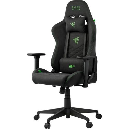 Razer by Zen - Tarok Natrix Cloth Gaming leunstoel Gecapitonneerde zitting Zwart, Groen