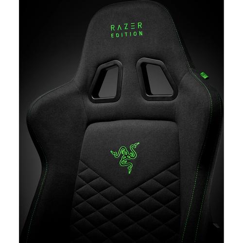 Razer by Zen - Tarok Natrix Cloth Gaming leunstoel Gecapitonneerde zitting Zwart, Groen