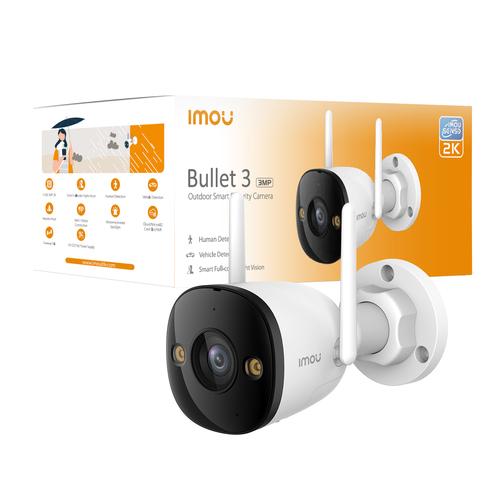 Imou Bullet 3 2K Kogel (vorm) IP-beveiligingscamera Buiten 2304 x 1296 Pixels Plafond/muur