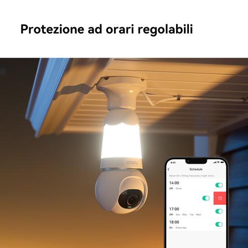 Imou Bulb Cam with light 2K IP-beveiligingscamera Buiten 2304 x 1296 Pixels Plafond