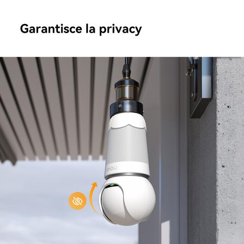 Imou Bulb Cam with light 2K IP-beveiligingscamera Buiten 2304 x 1296 Pixels Plafond
