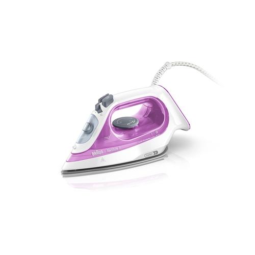 Braun SI 3031 PU Stoomstrijkijzer Keramische zoolplaat 2300 W Grijs, Paars, Wit