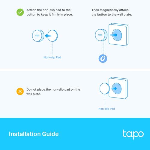 TP-Link Tapo S200D Extern Slimme dimmer Wit