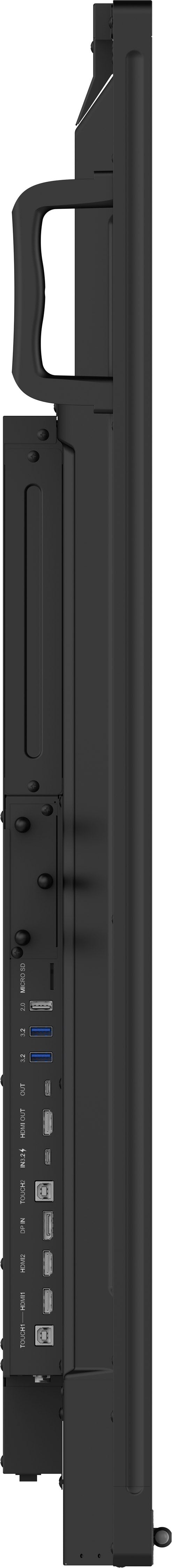65iWIDE IFP 40-Points Bonded DeepContrast IR? Screen 3840 x 2160 4K UHD IPS panel LED Bl. Google EDLA Certified Full Metal Housing Fan-less Speakers(2x 20 Watt(