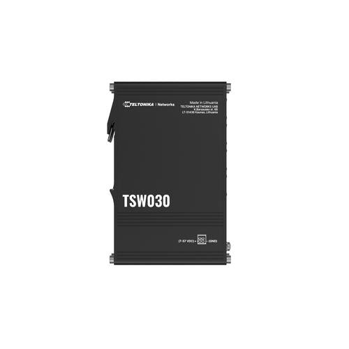 Teltonika NETWORKS TSW030 8-Port Ethernet Switch Unmanaged Fast Ethernet (10/100) Zwart
