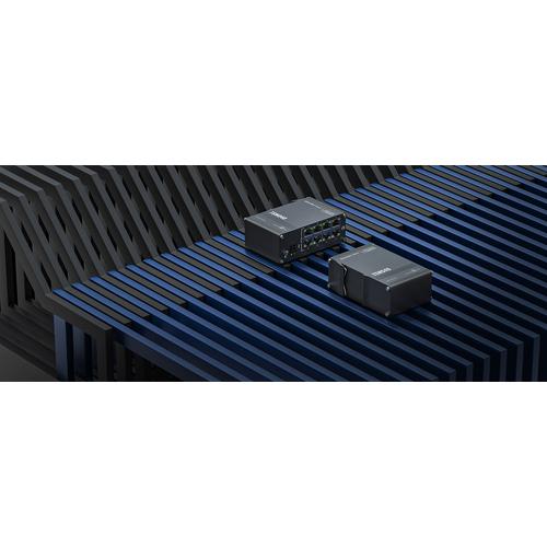 Teltonika NETWORKS TSW040 8-Port PoE+ Switch Unmanaged Fast Ethernet (10/100) Power over Ethernet (PoE) Zwart