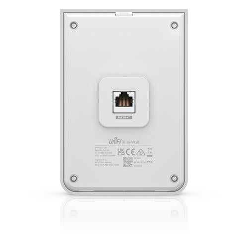 Ubiquiti Unifi 6 In-Wall 4800 Mbit/s Wit Power over Ethernet (PoE)