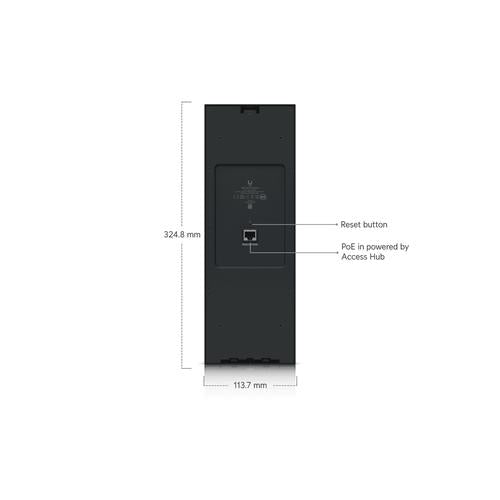 Ubiquiti G3 Intercom Toegangscontroleterminal Zwart