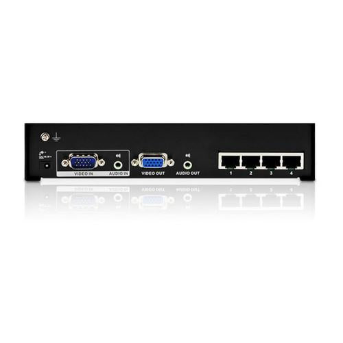 ATEN 4-poorts VGA/audio Cat 5-splitser