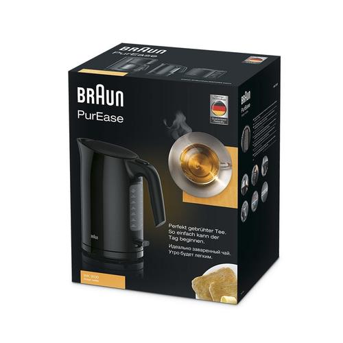 Braun PurEase WK 3100 BK waterkoker 1,7 l 2200 W Zwart