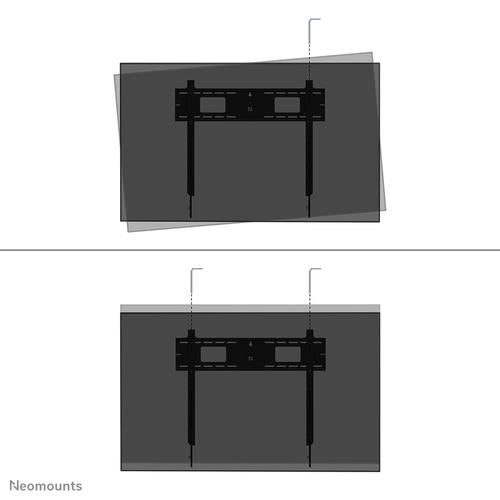 Neomounts WL35-750BL18 Heavy duty muurbeugel 43-98