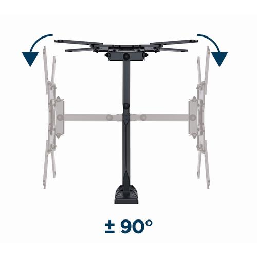 Gembird WM-55ST-01 tv-bevestiging 139,7 cm (55