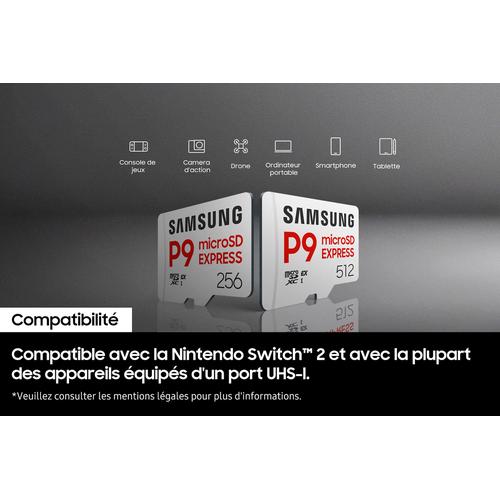 Samsung P9 Express microSDXC™ Express Card 512GB