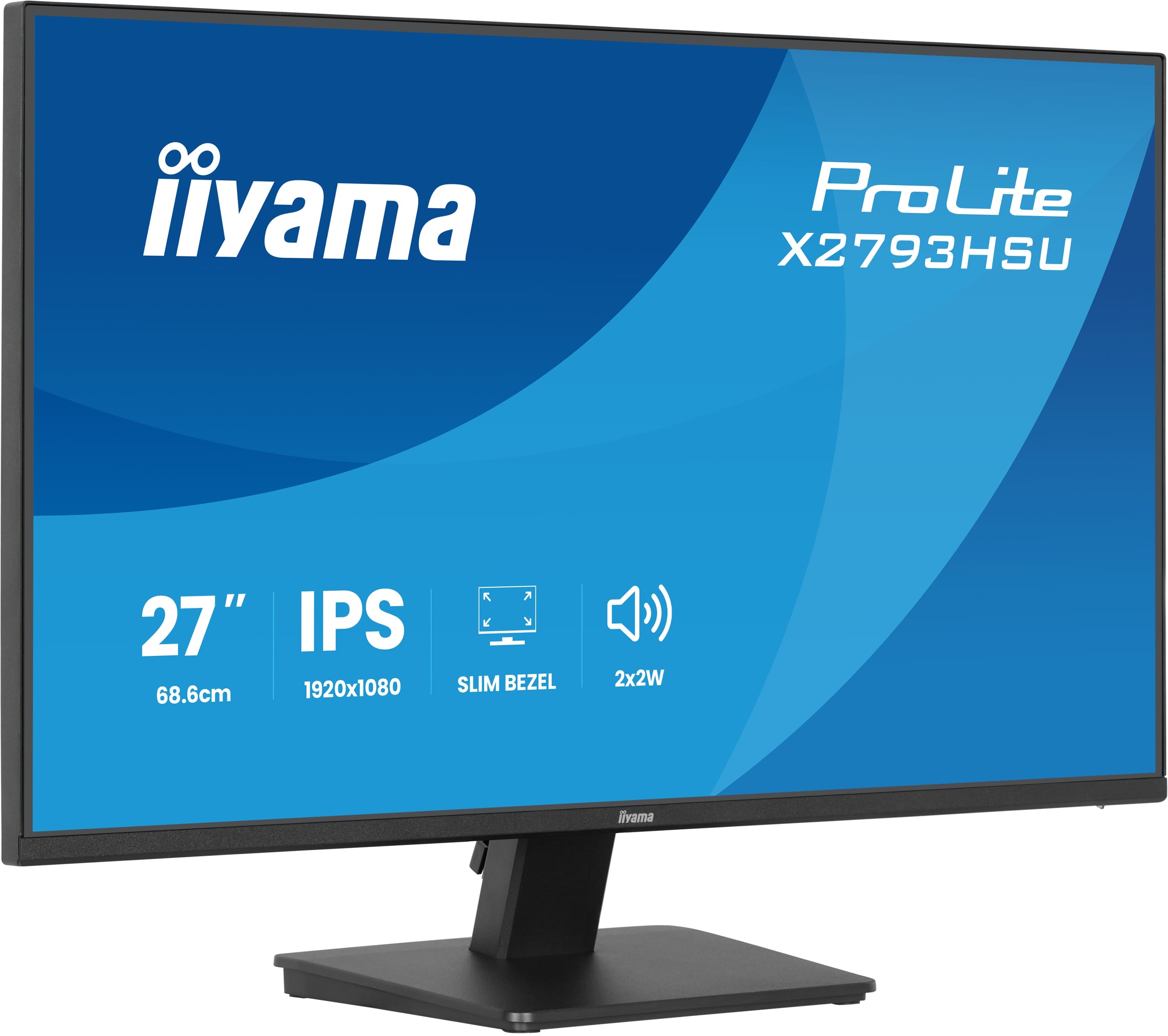 27iWIDE LCD 1920 x 1080 120 Hz IPS panel LED Bl. Adaptive Sync USB-Hub(2xOut v2.0) 350 cd/m 1500:1 Static Contrast 80.000.000:1 ACR SpeakersDisplayPort HDMI 1ms