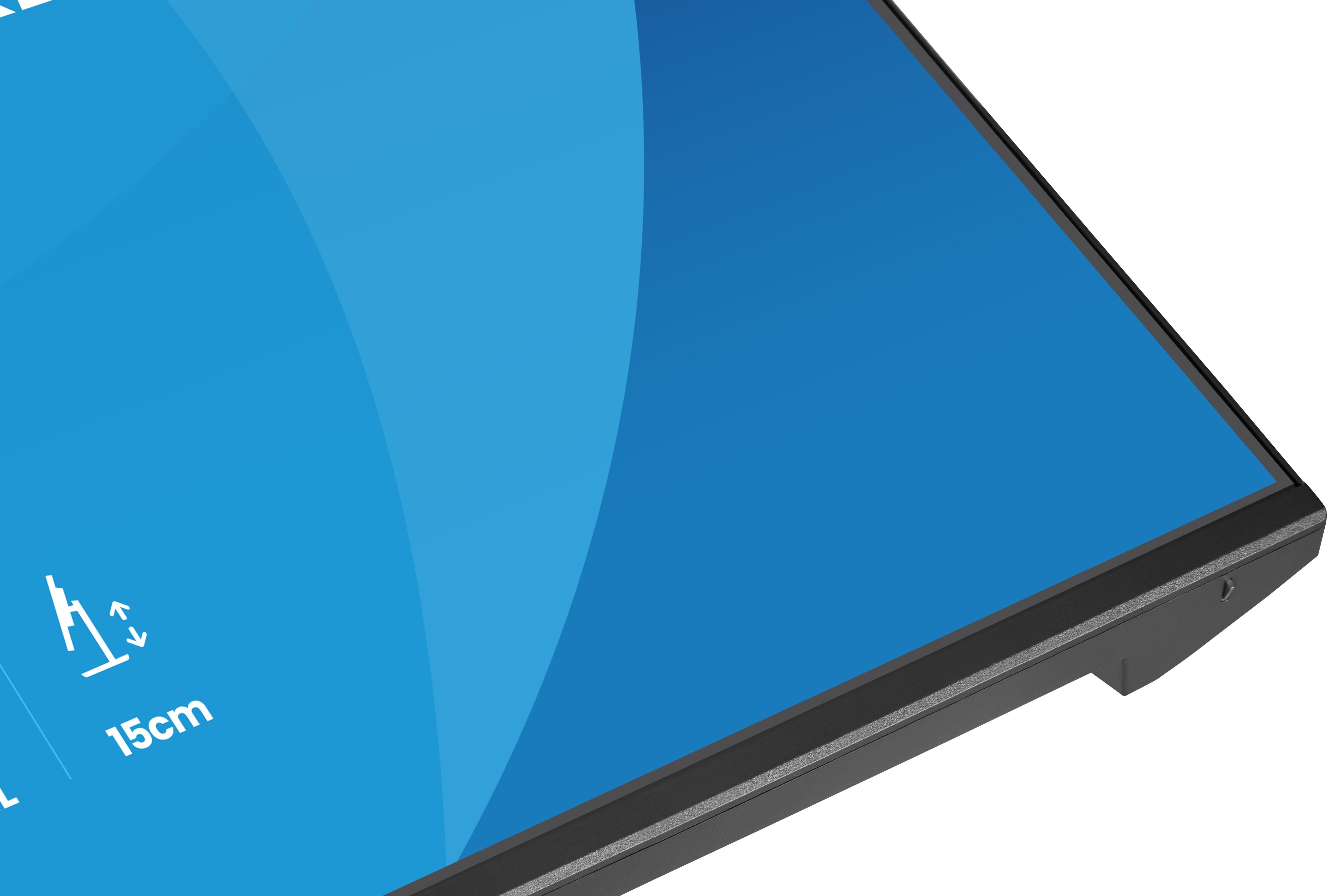 27iWIDE LCD 1920 x 1080 120 Hz IPS panel LED Bl. Adaptive Sync USB-Hub(2xOut v2.0) Pivot Height Adjust.(15cm) 350 cd/m 1500:1 Static Contrast80.000.000:1 ACR Sp