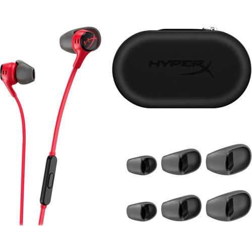 HP Printing & Computing HyperX Cloud Earbuds II RED Gaming Earbuds with Mic