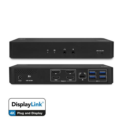 ACT USB-C Docking Station 4K for 2 HDMI or DisplayPort monitors DisplayLink