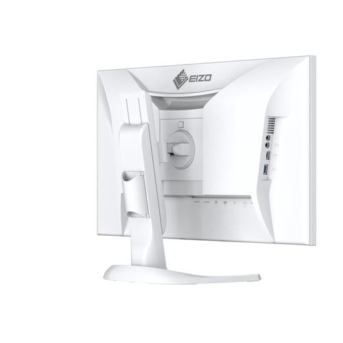 Eizo 27 Inch 16:9 3840x2160 350 cd/sqm 178/178 IPS LCD USB-C Display Port 2xHDMI LANUSB hub 2/4 Auto EcoView white cabinet
