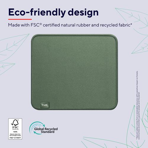 Trust BOYE MOUSE PAD ECO GREEN