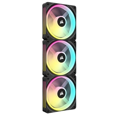 Corsair QX RGB Series iCUE LINK QX120 RGB 120mmMagnetic Dome RGB Fan Starter Kit