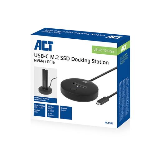 ACT USB-C M.2 NVMe Docking station