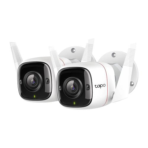TP-Link Outdoor Security Wi-Fi Camera SPEC: 3MP2.4 GHz 2T2R 2 x External Antennas 1 x Ethernet Port
