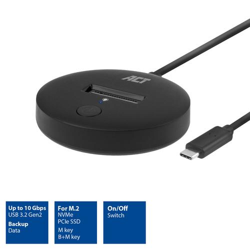 ACT USB-C M.2 NVMe Docking station